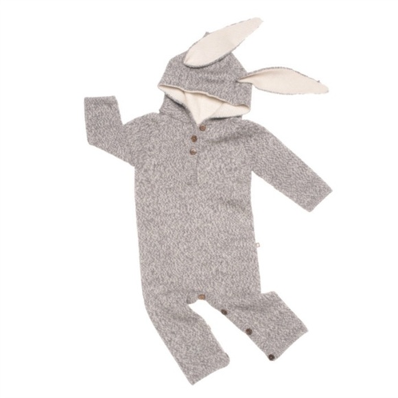 Oeuf Other - Oeuf NYC Baby Hooded Rabbit Jumpsuit - 3 months